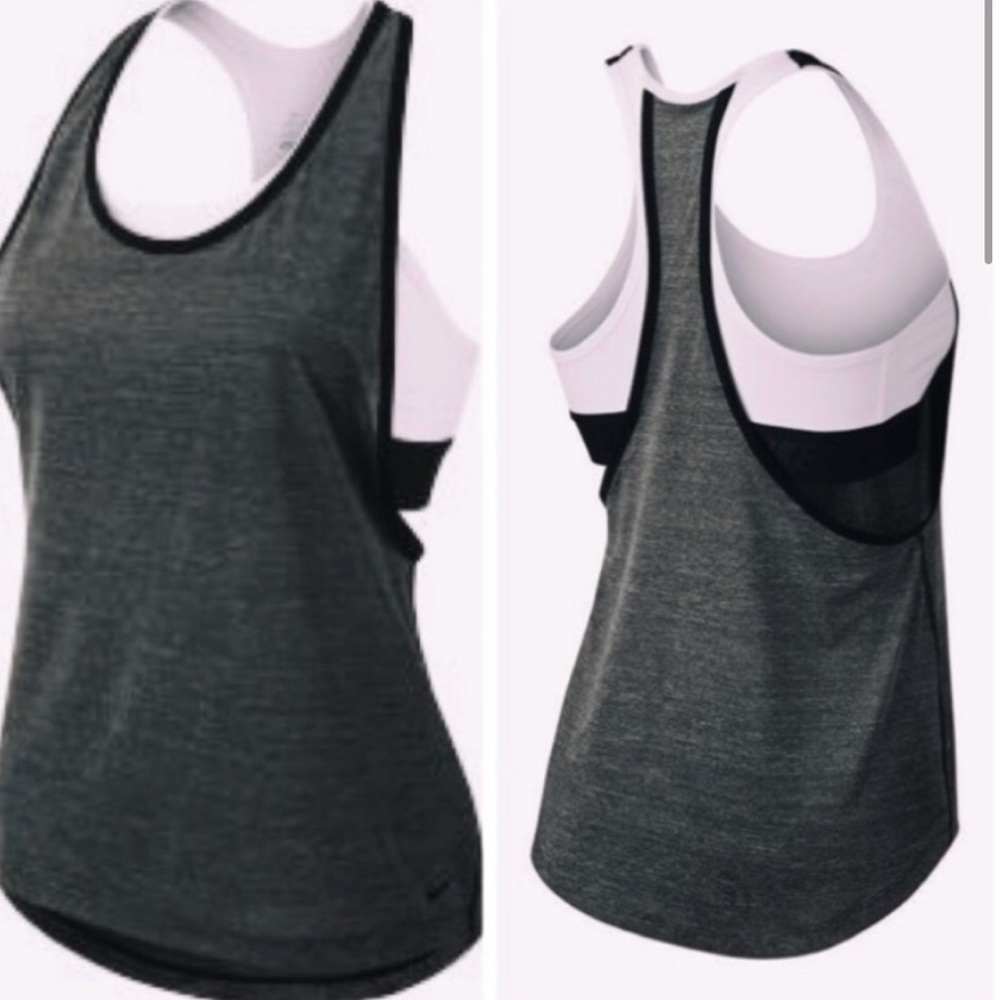 Nike Women's 2-in-1 Pro Inside Loose Tank Top